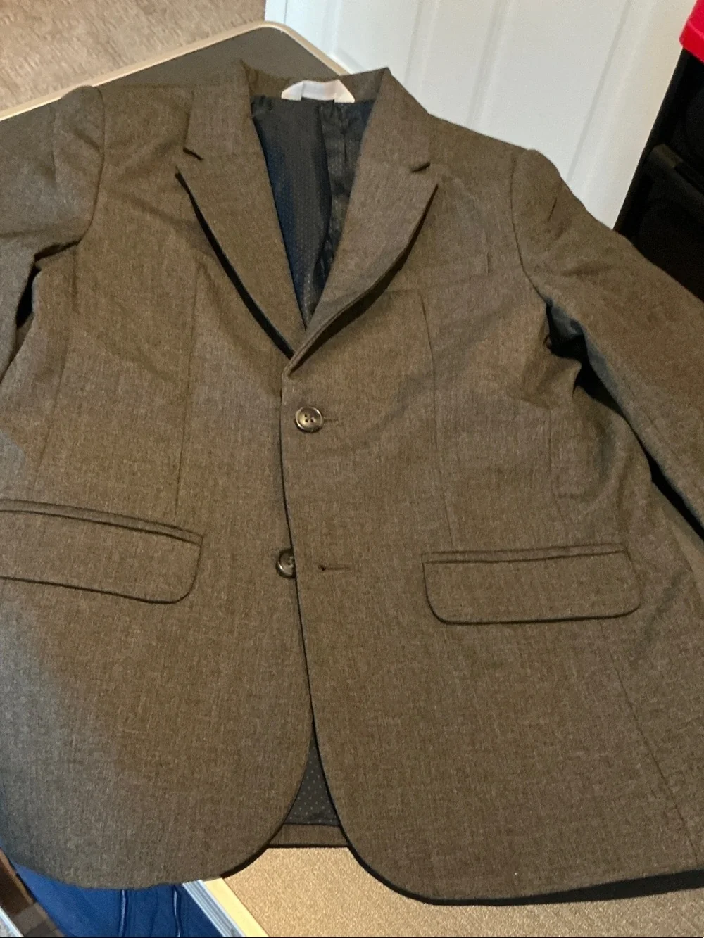 Boys Gray Suit Jacket
